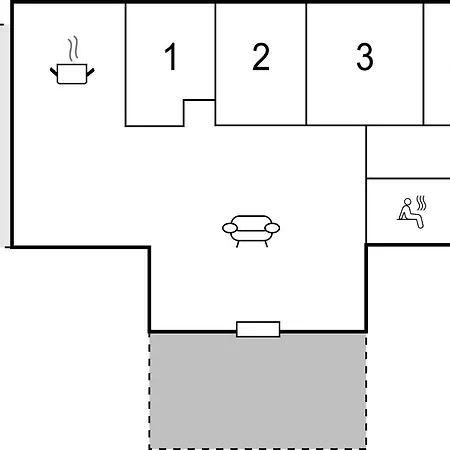 3 Bedroom Cozy In 別荘 ブラーバンド